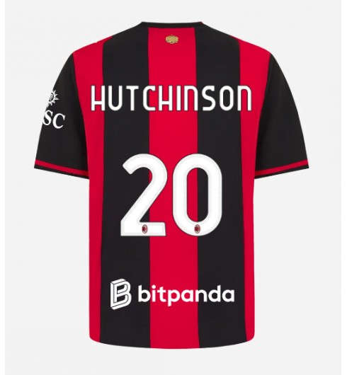 AC Milan Omari Hutchinson #20 Kotipaita 2026-27 Lyhythihainen AC Milan Omari Hutchinson #20 Kotipaita 2026-27 Lyhythihainen